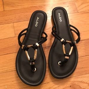 Aldo Shoes - Aldo black sandals Aldo Shoes - Aldo black sandals